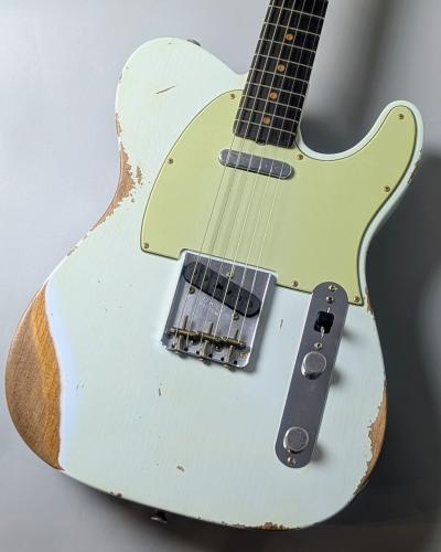 Fender Custom Shop 【決算セール】1961 Telecaster Heavy Relic  Super Faded Aged Sonic Blue 【3.36kg】