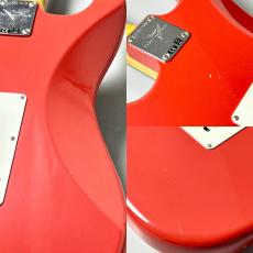 Fender Custom Shop 【決算セール】1963 Stratocaster Journeyman Relic Aged Fiesta Red  #CZ587806_8