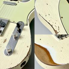 Fender Custom Shop 【決算セール】1961 Telecaster Heavy Relic - Olympic White_3