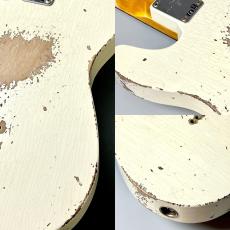 Fender Custom Shop 【決算セール】1961 Telecaster Heavy Relic - Olympic White_8