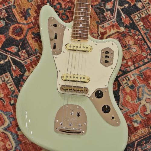 Fender Moeka Shiotsuka Jaguar moni, Rosewood Fingerboard, Aged Sonic Blue