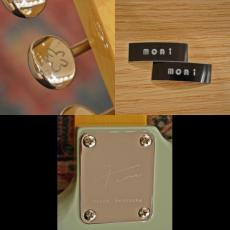 Fender Moeka Shiotsuka Jaguar moni, Rosewood Fingerboard, Aged Sonic Blue_10