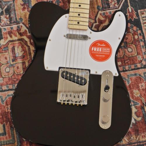 Squier Squier Sonic Telecaster, Maple Fingerboard, White Pickguard / Black