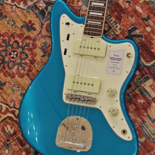 Fender Made in Japan Traditional Late 60s Jazzmaster, Rosewood Fingerboard, Ocean Turquoise Metallic