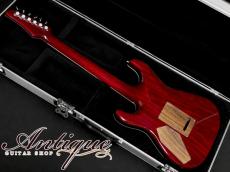 Combat Limited Edition ST-WARM Custom See Through Red /Abalone Inlay & Brazilian RW-Parts Near-Mint 3.16kg "One-Off Custom for Guitar Show"_3