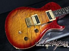 Paul Reed Smith [PRS] 20th Anniversary Artist Package Singlecut Trem 2006 Dark Cherry Sunburst w/Gold Hardware 3.78kg Virgin Solder & Full-Original "1P Killer Figured Maple Top & Dark Brazilian Rosewood FB"_4