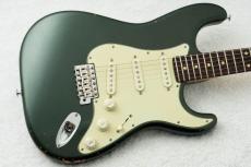 Black Smoker TRAD MASTER series SIGMA SSS Medium Aged w/Curly Maple, Matching Head -Sherwood Green Metallic-_3