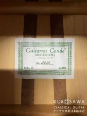 Conde Hermanos [コンデ・エルマノス] ギターラス・コンデ Guitarras Conde 2021年製 Model:No.8 Blanca 松・シープレス【日本総本店2F 在庫品】_10