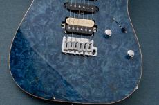 T's DST Pro 24 5A Burl Maple w/Reverse Head -Custom Trans Blue-【3.38kg】_3