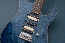 T's DST Pro 24 5A Burl Maple w/Reverse Head -Custom Trans Blue-【3.38kg】_4