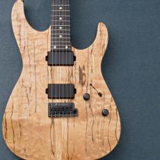 TOM ANDERSON Angel w/Selected Spalted Maple Top -Natural with Binging-