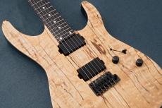 TOM ANDERSON Angel w/Selected Spalted Maple Top -Natural with Binging-_4