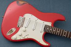 Iconic Guitars Solana Studio Built by John Cruz & Iconic Craftsmen -Fiesta Red Over 3TB- 【軽量個体】_6