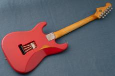 Iconic Guitars Solana Studio Built by John Cruz & Iconic Craftsmen -Fiesta Red Over 3TB- 【軽量個体】_9