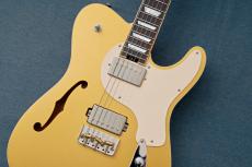 Kz Guitar Works Kz TL Trad Semi-Hollow 22 2H8 Custom w/Brazilian Rosewood -Gold Top-_4