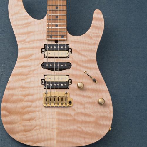 T's DST Pro 24 5A Quilt Maple w/Reverse Head -Natural / Steps Natural Burner Mat-