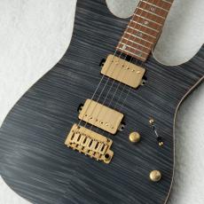 T's DST Pro 24 5A Flame Maple w/Reverse Head -Mat Trans Black / Steps Black Mat-