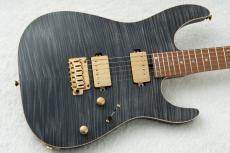 T's DST Pro 24 5A Flame Maple w/Reverse Head -Mat Trans Black / Steps Black Mat-_3