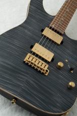 T's DST Pro 24 5A Flame Maple w/Reverse Head -Mat Trans Black / Steps Black Mat-_4