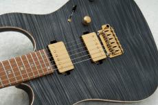 T's DST Pro 24 5A Flame Maple w/Reverse Head -Mat Trans Black / Steps Black Mat-_5