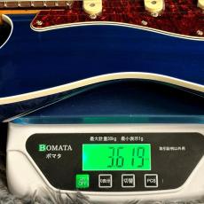 Fender Made in Japan Limited Active Modern Stratocaster, Rosewood Fingerboard, Sapphire Blue Trans_11