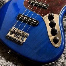 Fender Made in Japan Limited Active Modern Jazz Bass, Rosewood Fingerboard, Sapphire Blue Trans_3