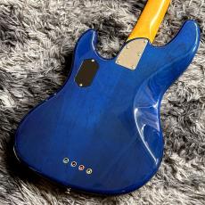 Fender Made in Japan Limited Active Modern Jazz Bass, Rosewood Fingerboard, Sapphire Blue Trans_9