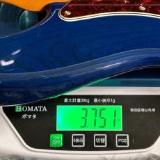 Fender Made in Japan Limited Active Modern Jazz Bass, Rosewood Fingerboard, Sapphire Blue Trans_11