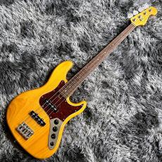 Fender Made in Japan Limited Active Modern Jazz Bass, Rosewood Fingerboard, Vintage Natural_2
