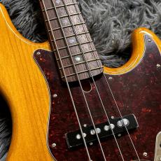 Fender Made in Japan Limited Active Modern Jazz Bass, Rosewood Fingerboard, Vintage Natural_4