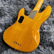 Fender Made in Japan Limited Active Modern Jazz Bass, Rosewood Fingerboard, Vintage Natural_9