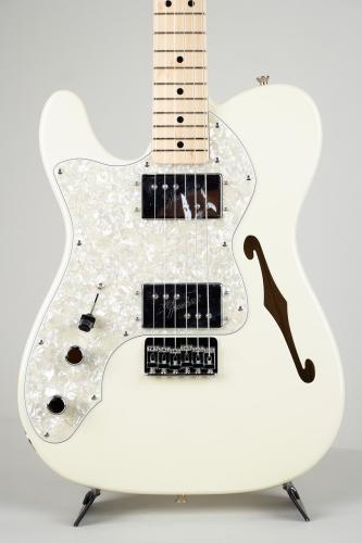 Fender FSR-C Traditional 70s Telecaster Thinline Left-Handed MN Olympic White【S/N JD26010303】