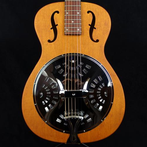 Dobro Dobro Hound Dog Deluxe Round Neck Vintage Brown