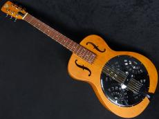 Dobro Dobro Hound Dog Deluxe Round Neck Vintage Brown_2