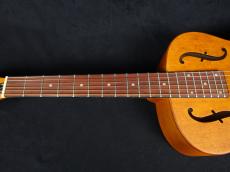 Dobro Dobro Hound Dog Deluxe Round Neck Vintage Brown_4