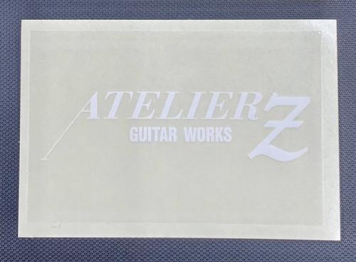 ATELIER Z ロゴステッカー/WHITE