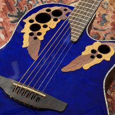 Ovation Celebrity Elite Exotic Mid Depth CE44P-8TQ (Blue Tranceparent Quilt)【特価】_4