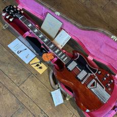 Gibson 60th Anniversary 1961 Les Paul SG Standard with Sideways Vibrola in Cherry Red VOS_2