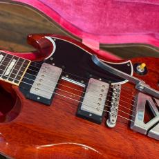 Gibson 60th Anniversary 1961 Les Paul SG Standard with Sideways Vibrola in Cherry Red VOS_4