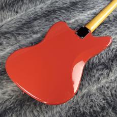 Fender FSR Made in Japan Traditional II 60s Jaguar Fiesta Red Maching Head_6