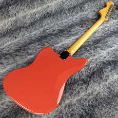 Fender FSR Made in Japan Traditional II 60s Jaguar Fiesta Red Maching Head_9
