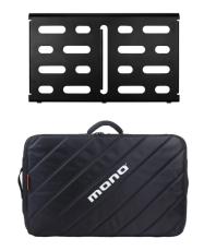 mono 【8月下旬入荷予定】Pedalboard Medium, Black and Tour Accessory Case 2.0, Black PFX-PB-M-BLK-BDL