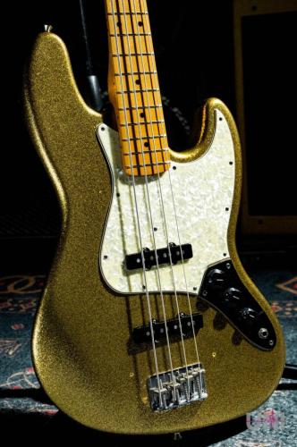 Fender Custom Shop Jazz Bass Sparkle Gold / 1990