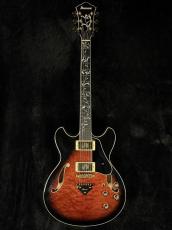 Ibanez Artcore Expressionist AS93QMSP -DBS (Dark Brown Sunburst)-【3.52kg】_2