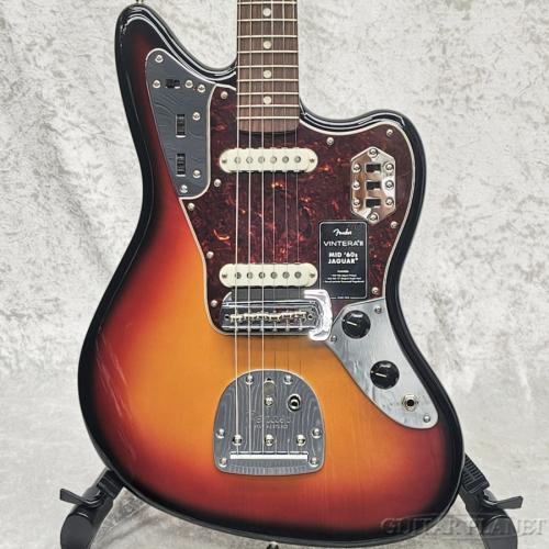 Fender 【ヘヴィー個体】Vintera III Mid 60s Jaguar -3-Color Sunburst-【MX26027388】【4.04kg】