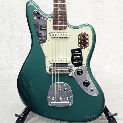 Fender Vintera III Mid 60s Jaguar -Sherwood Green Metallic-【MX26075286】【3.88kg】