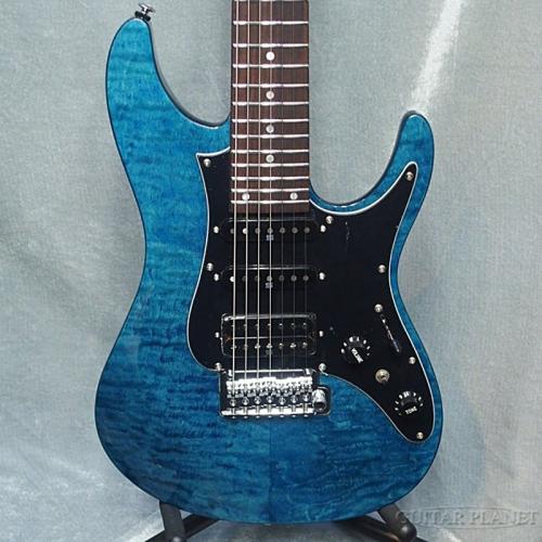 Ibanez Premium AZ447P1QM -Cosmic Blue- 【7弦】【Stainless Steel Frets】