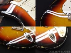 Fender Custom Shop 1969 Stratocaster Relic ''AY Pickup!!'' -3 Color Sunburst- 2004USED!!_9