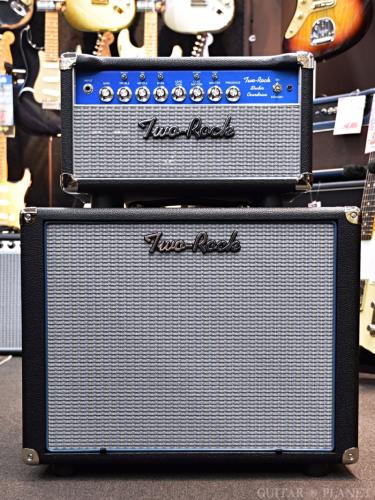 Two-Rock The Studio Overdrive Head & 112 Small Cabinet Set -Custom Pinstripe Grill Cloth & Blue Shassis!-