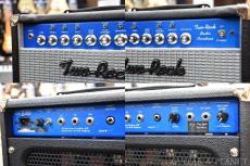 Two-Rock The Studio Overdrive Head & 112 Small Cabinet Set -Custom Pinstripe Grill Cloth & Blue Shassis!-_4
